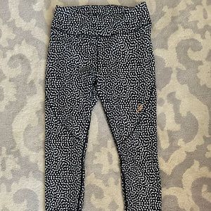 Do You Even Excel Black Speckle leggings size L
